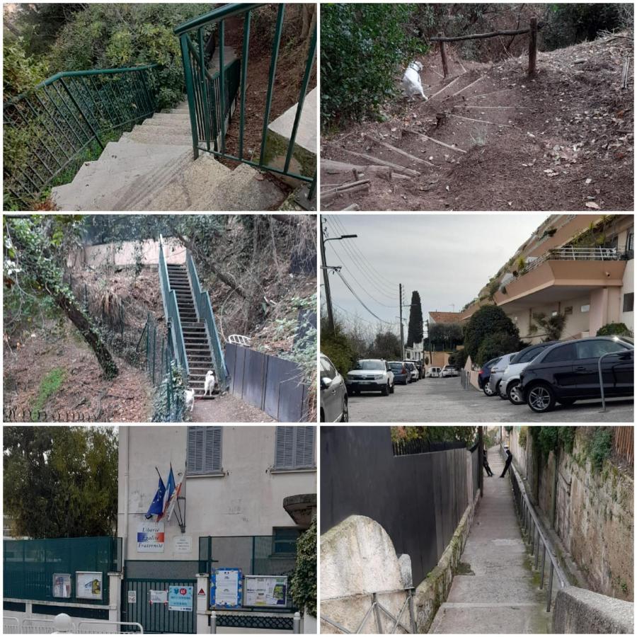 Chambre D Hote Avec Clim Terrasse Et Petit Dejeuner Hauteurs De Nice Bagian luar foto