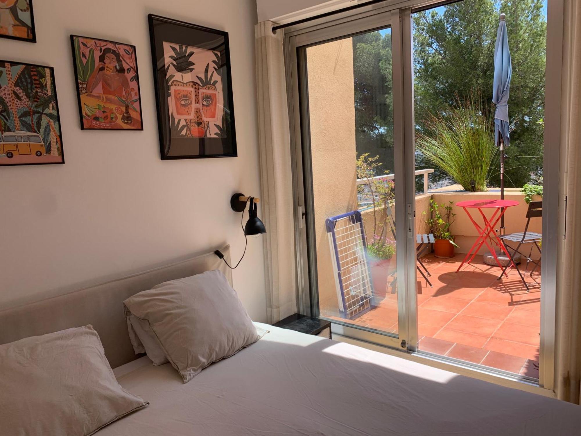 Chambre D Hote Avec Clim Terrasse Et Petit Dejeuner Hauteurs De Nice Bagian luar foto